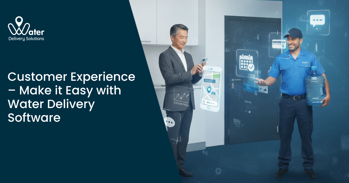 ravi garg, water delivery solutions, customer experience, water delivery software