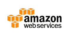 amazon web services, partner logo