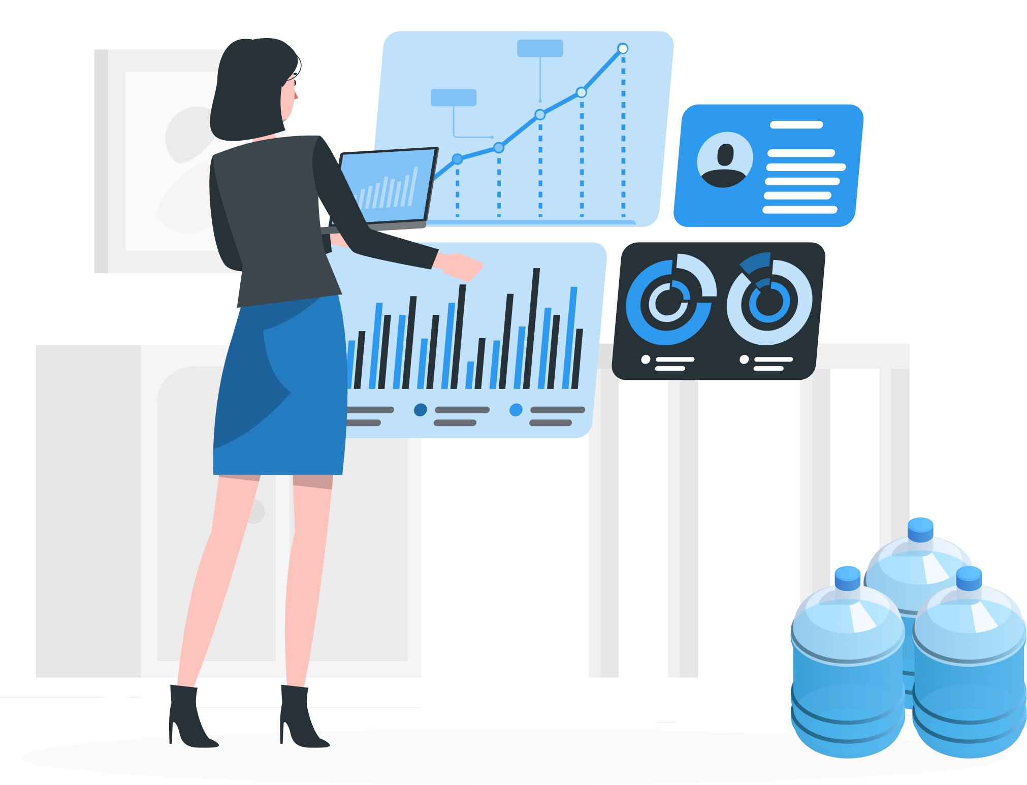 ravi garg, water delivery solutions, erp for bottled water, crm & sales management, image